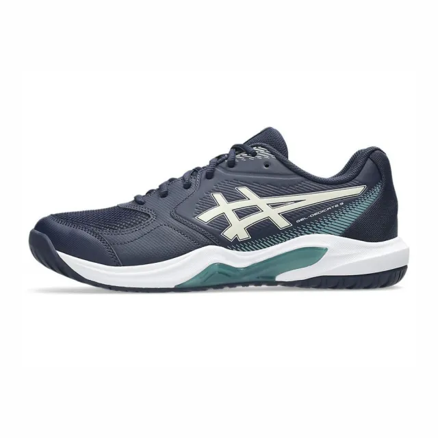 【asics 亞瑟士】GEL-Dedicate 9 2E 男 網球鞋 寬楦 抗扭 硬土 深藍(1041A544-400)