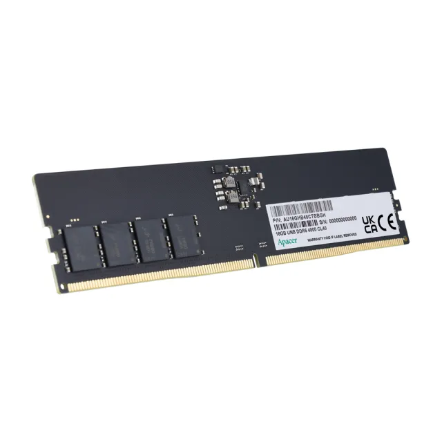 2入組【Apacer 宇瞻】DDR5 5600 16GB 桌上型記憶體(PC RAM DDR5 16Gx2 _32G)