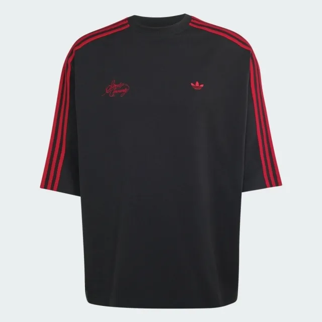 【adidas 愛迪達】Og Tee 男 T恤 運動上衣 休閒短袖 純棉 印花 黑(LD3867)