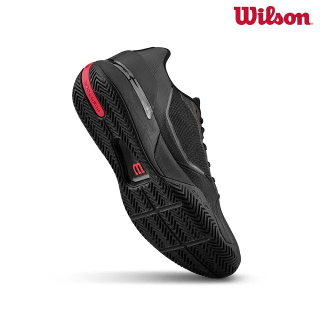 【WILSON】RUSH TOUR 5 CTC 男款 網球鞋 運動鞋 抓地力 黑色 WRS00963002