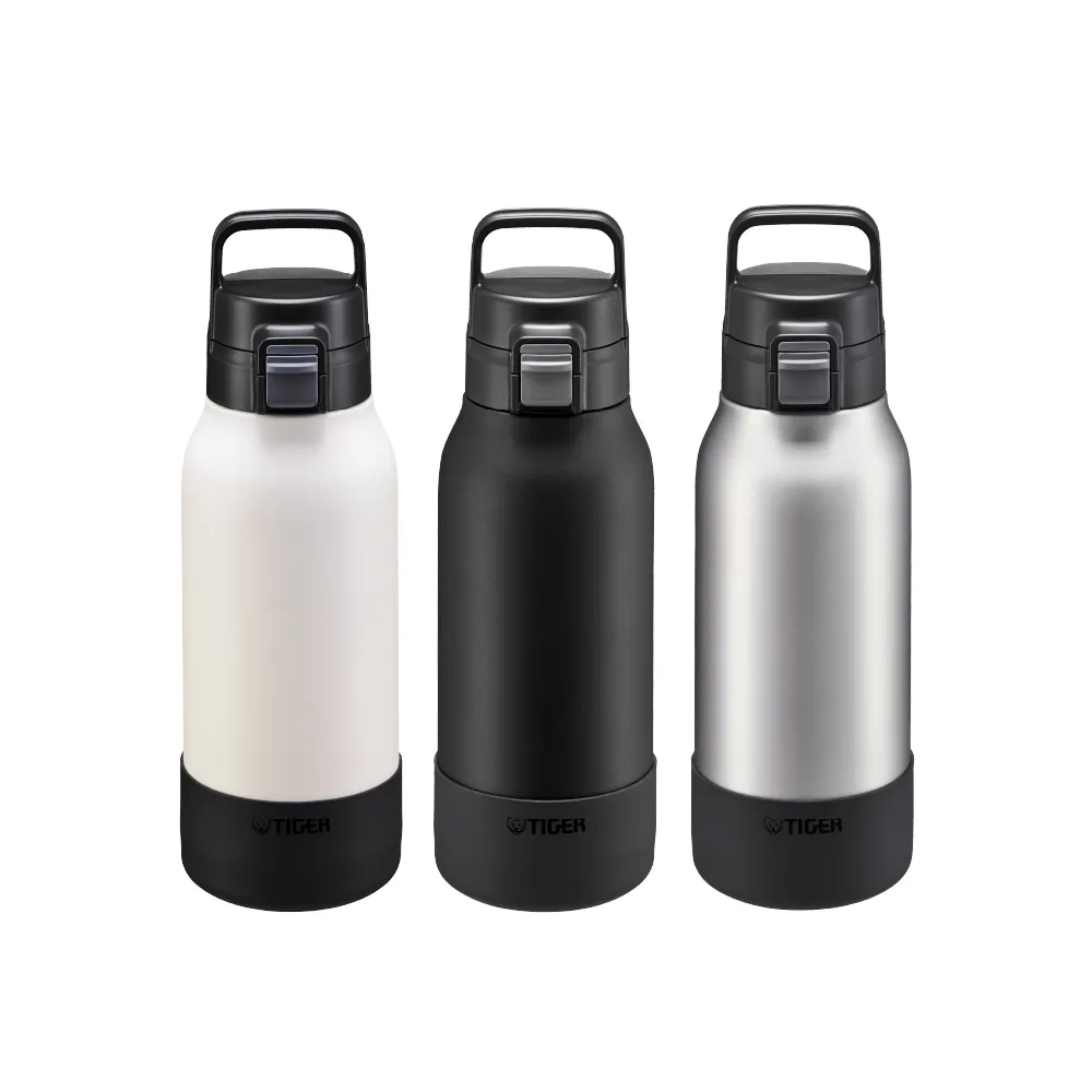 【TIGER 虎牌】大容量手提彈蓋不鏽鋼保冷瓶 1000ml(MTA-B100)