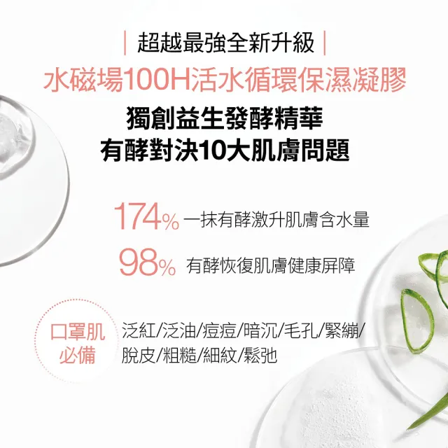 【CLINIQUE 倩碧】水磁場穩膚透亮爆水組(水磁場100H活水循環保濕凝膠75ml/情人節送禮推薦)