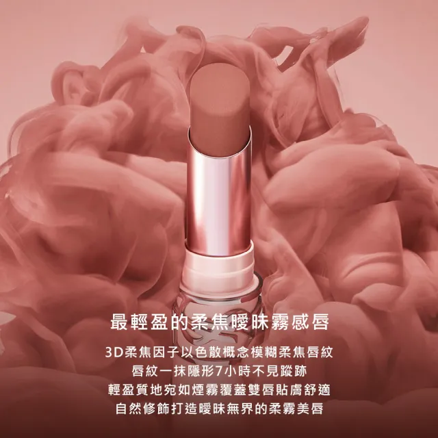 【YSL】官方直營 情挑裸吻煙霧唇膏2入組(新品上市/任選二款/霧面)