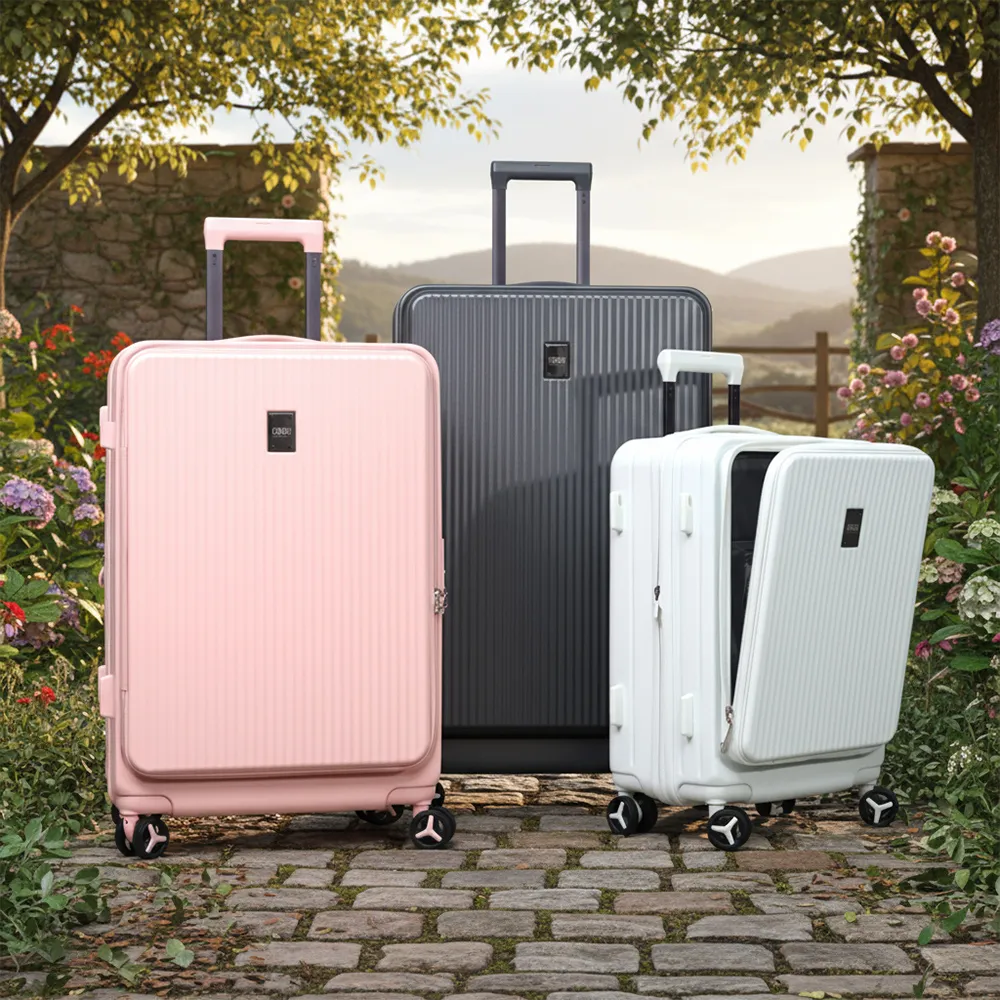 GTG旅快箱 20吋+29吋上掀式行李箱 可擴容加大容量 杯架/手機架/海關鎖/上開式行李箱