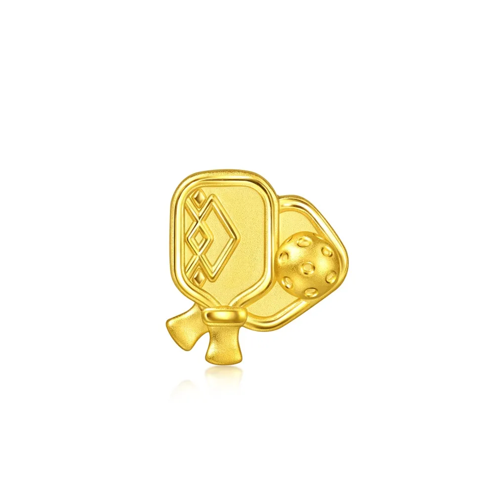 【點睛品】Charme Mini 躍動匹克球 黃金串珠(7月新品)