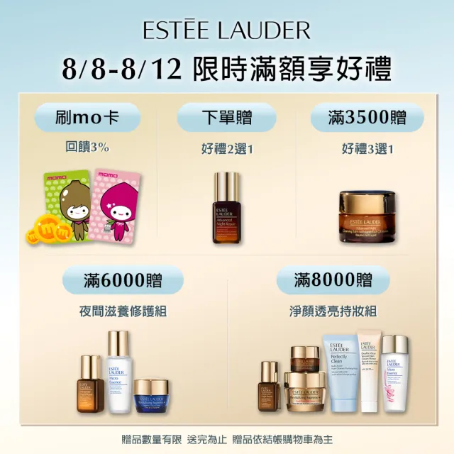 【Estee Lauder 雅詩蘭黛】年輕無敵日夜膠原體驗組(膠原霜30ml+膠原藍霜7mlX4/乳霜/乳液/情人節送禮推薦)