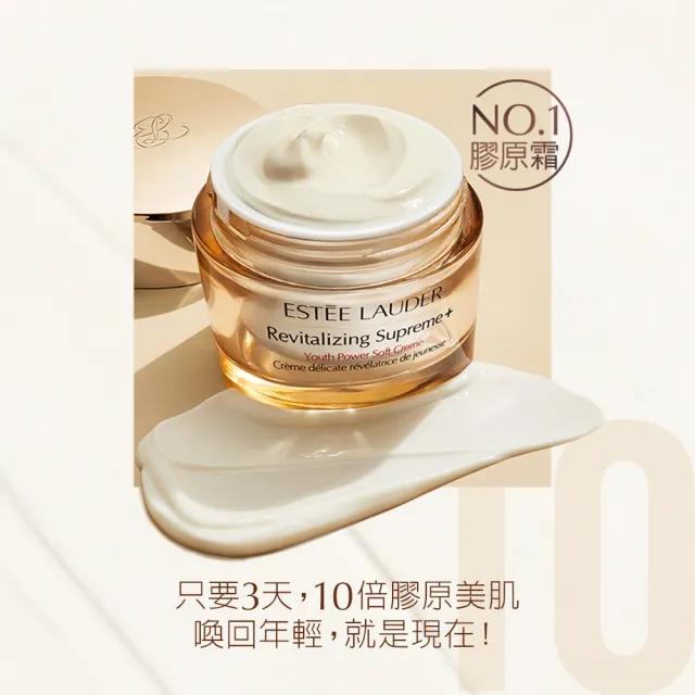 【Estee Lauder 雅詩蘭黛】年輕無敵日夜膠原體驗組(膠原霜30ml+膠原藍霜7mlX4/乳霜/乳液/情人節送禮推薦)
