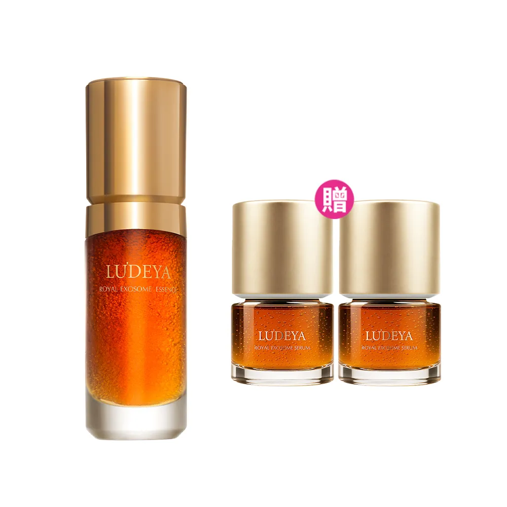 【LUDEYA】玫瑰微泌精華★買大送小(蜂王玫瑰微泌新生精華35ml＋12ml)