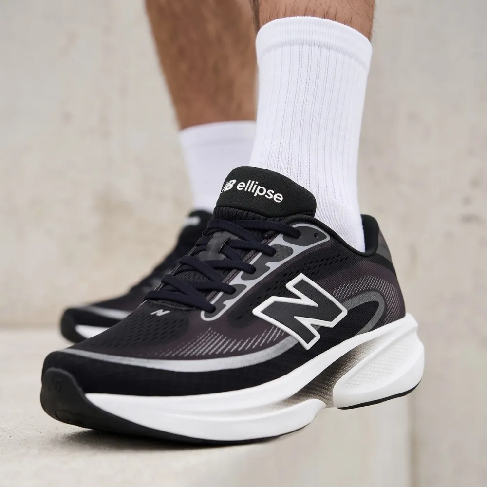 【NEW BALANCE】NB Fresh FoamX 慢跑鞋_MELPS20Y-2E_男性_黑白色