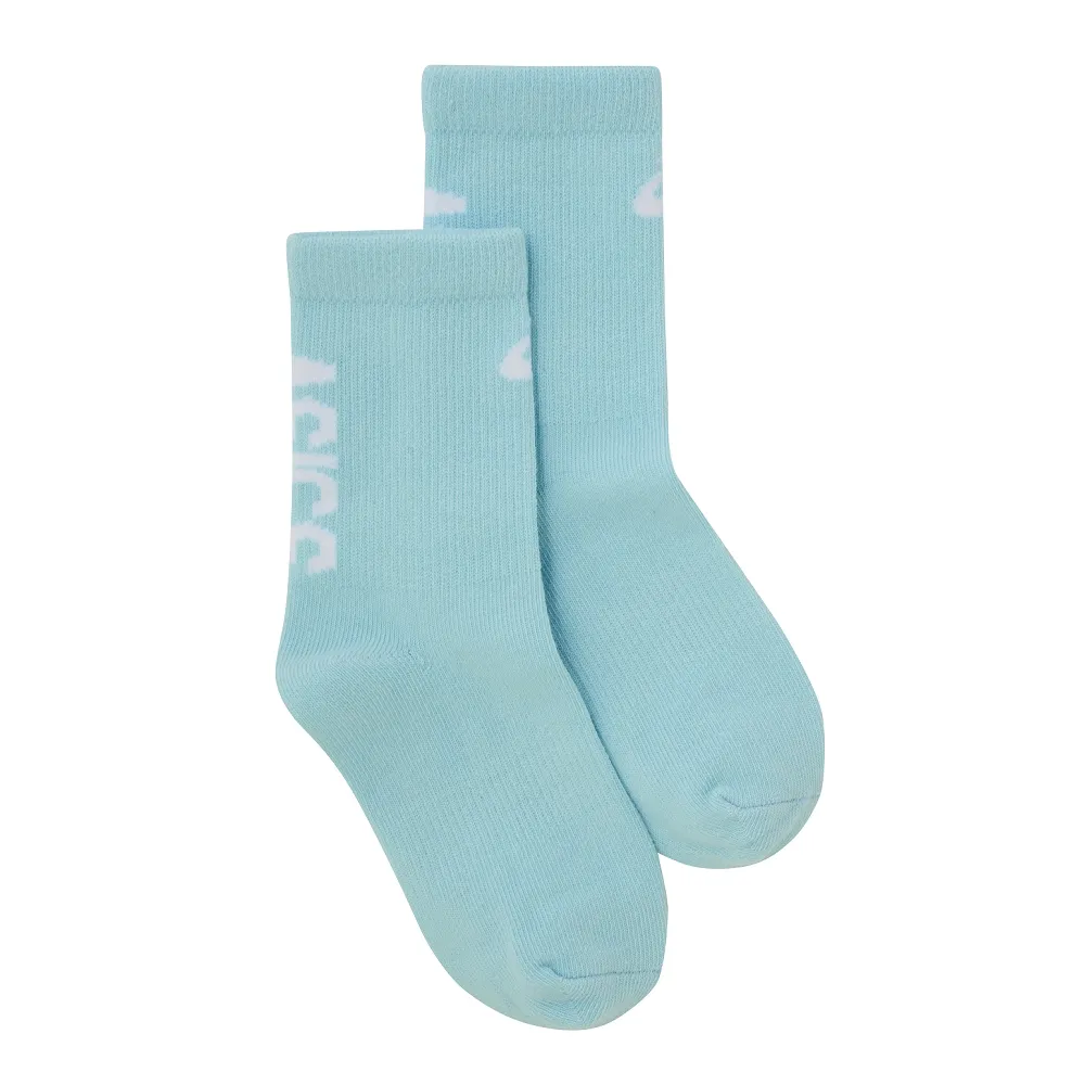 【asics 亞瑟士】童 中筒襪 兒童 訓練配件(3034A129-400)