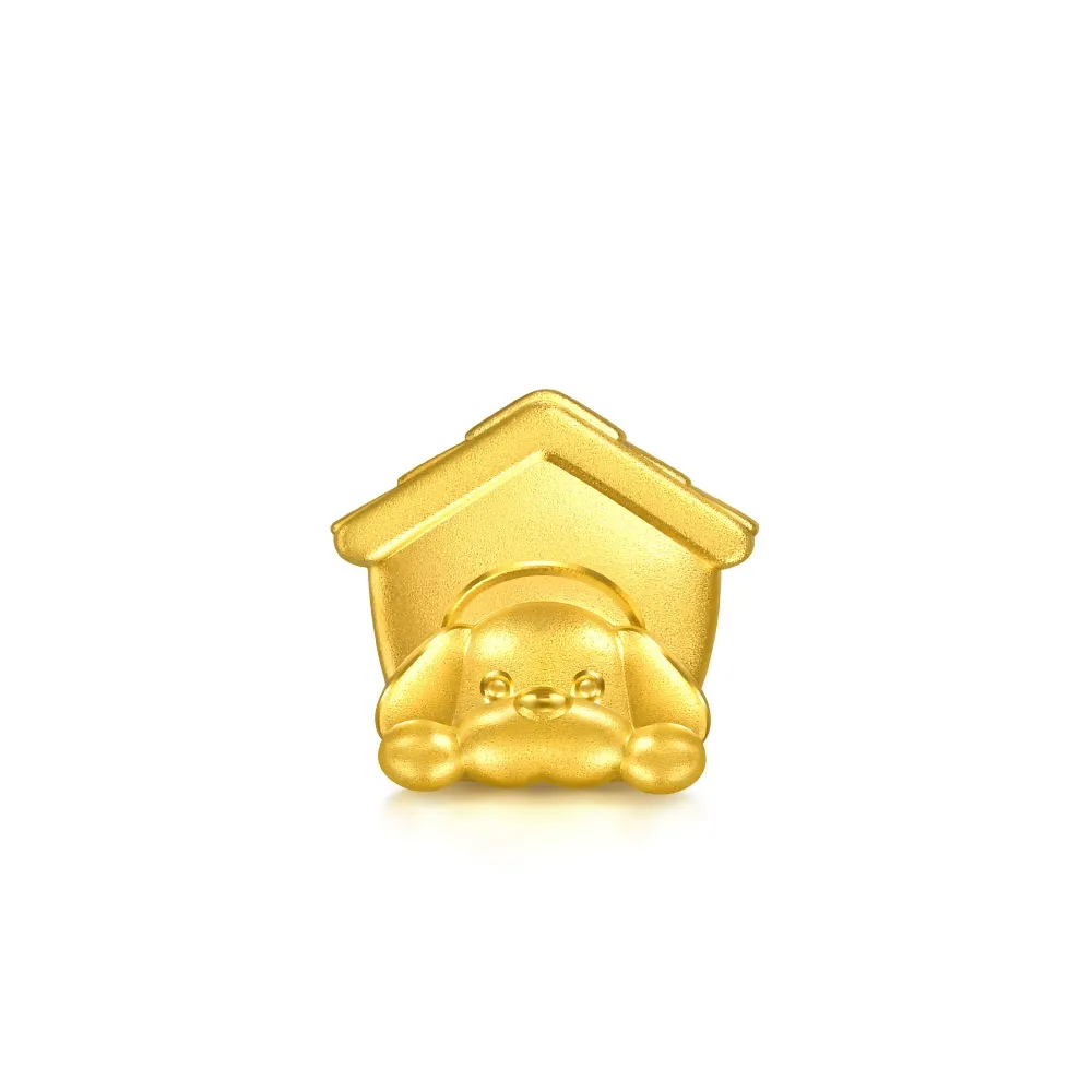 【點睛品】Charme Mini 狗狗小屋 黃金串珠