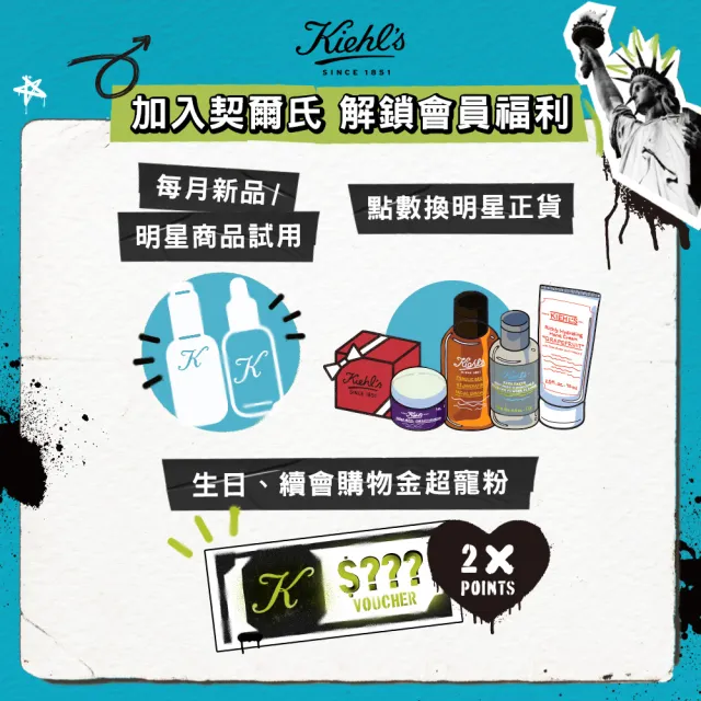【Kiehl’s 契爾氏】官方直營 益肌重生修復凝霜 50ml(Kiehl’s/新品上市/修護保濕霜)