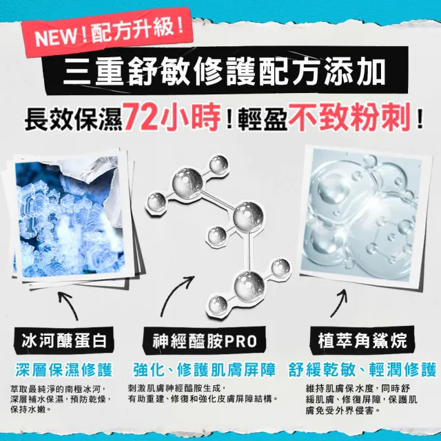 【Kiehl’s 契爾氏】官方直營 冰河醣蛋白舒敏修護保濕霜125ml(Kiehl’s/大瓶裝)