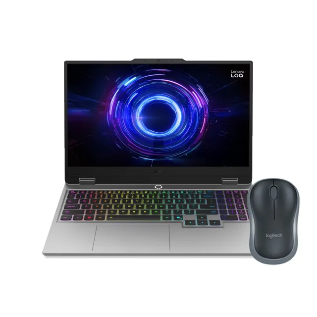 【Lenovo】無線滑鼠組★15.6吋i5 RTX5050電競筆電(LOQ/83JE01CJTW/i5-13450HX/16G(可擴充)/512G/RTX5050/W1