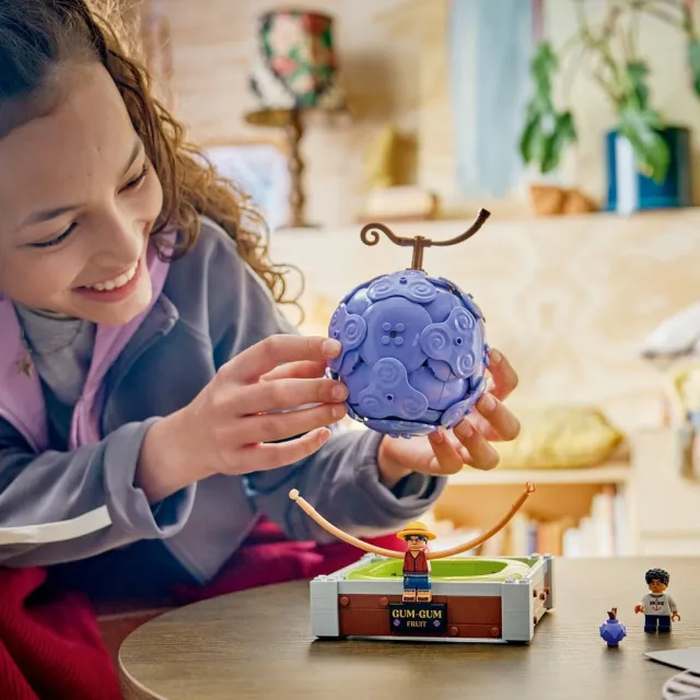【LEGO 樂高】航海王系列 75647 橡膠果實(魯夫 Netflix 影集 禮物 玩具)
