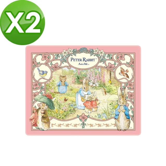 【PETER RABBIT 比得兔】典雅寶盒綜合餅乾232±9gX2盒(中秋禮盒/送禮推薦)
