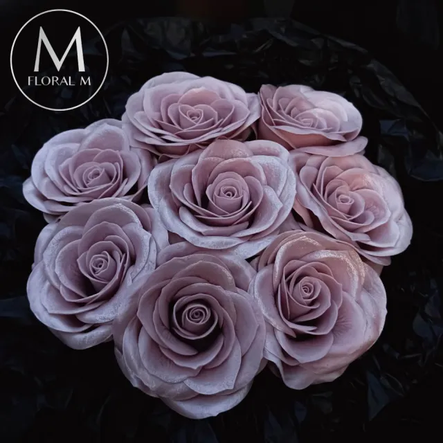【Floral M】極致浪漫小型香水玫瑰花束(情人節花束/告白禮物/求婚花束/鮮花花禮/香水花束/生日花束)