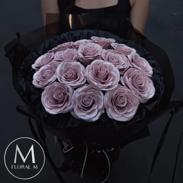 【Floral M】極致浪漫大型香水玫瑰花束 (情人節花束/告白禮物/求婚花束/鮮花花禮/香水花束/生日花束)