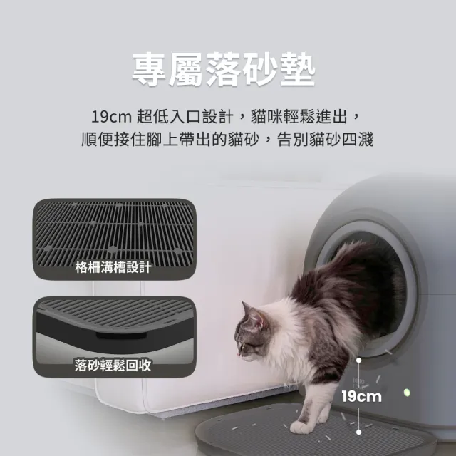 【HHOLOVE】不動鏟全自動除臭貓砂機