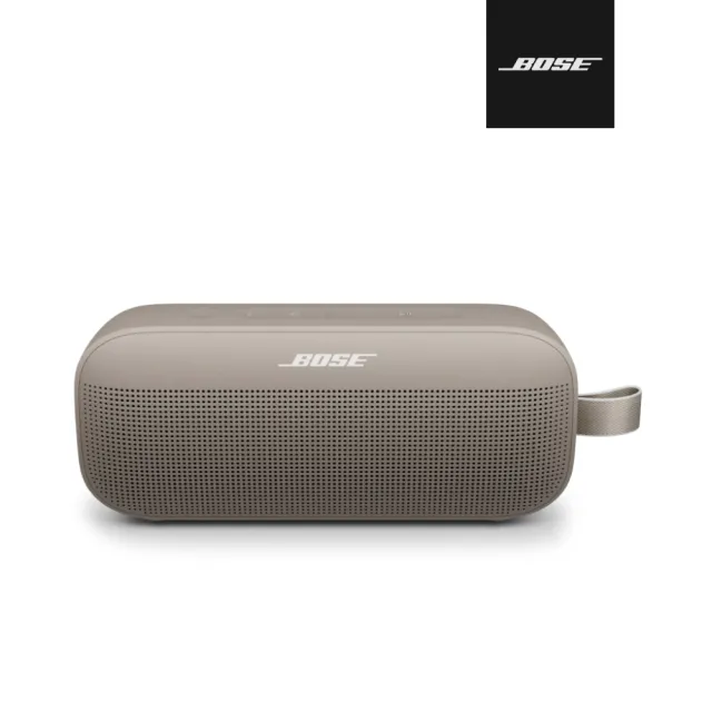 【BOSE】Soundlink Flex Ⅱ 防水防塵IP67 織帶掛環輕巧可攜式藍牙揚聲器 沙丘灰(第二代)