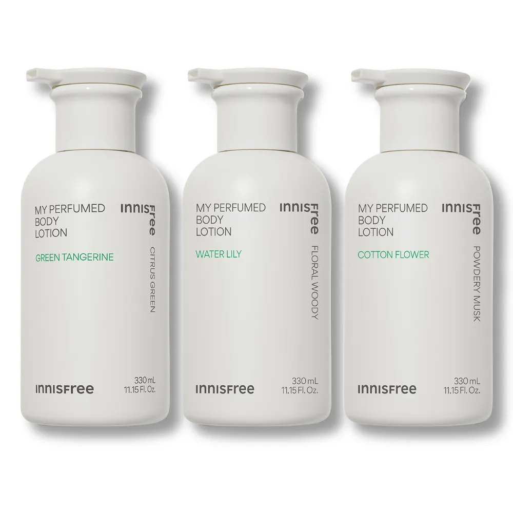【innisfree】我的香氛身體乳330ml(3入組)