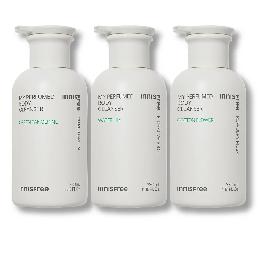 【innisfree】我的香氛沐浴乳(3入組)