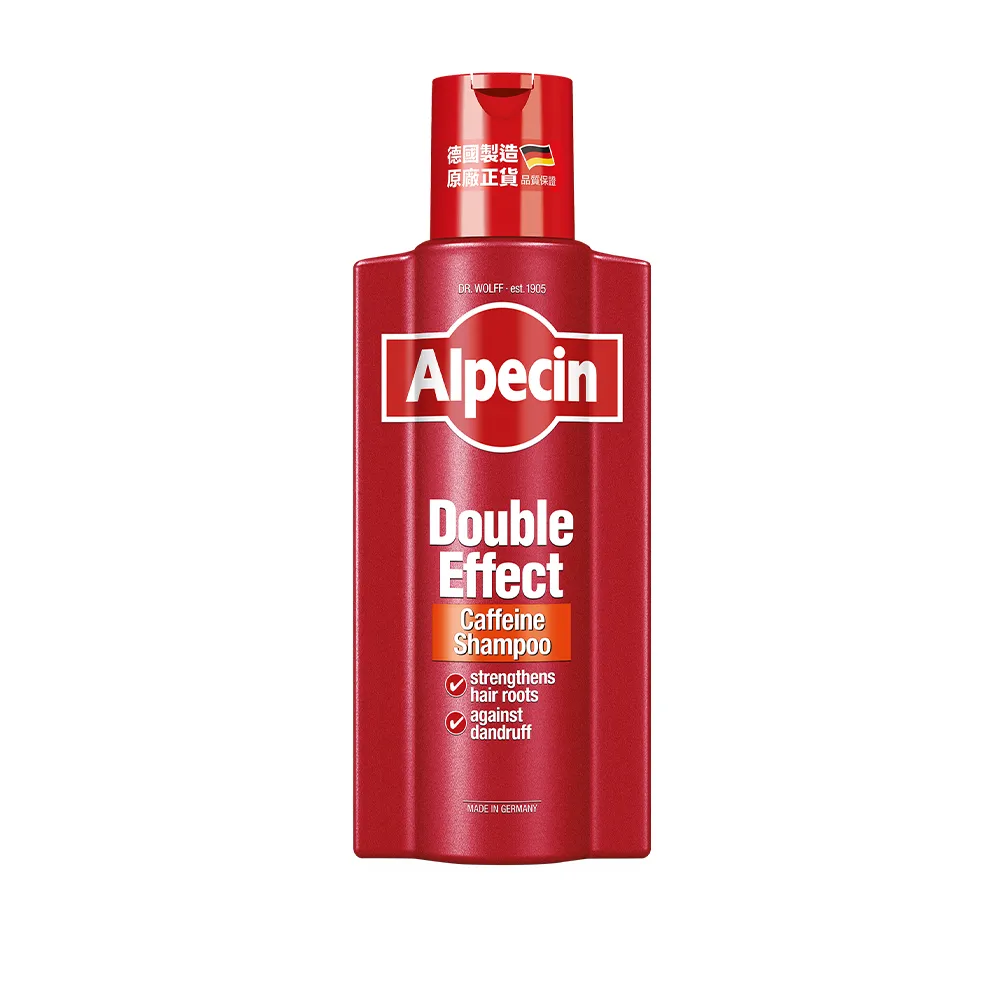 【Alpecin】雙效咖啡因抗頭皮屑洗髮露375ml