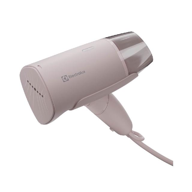 【Electrolux 伊萊克斯】500系列摺疊手持式蒸氣掛燙機 (E5HS1-110K 胭脂粉)