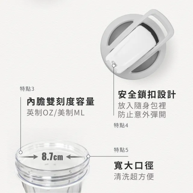 【Blender Bottle】湯姆貓與傑利鼠〈Strada Tritan〉按壓式防漏環保水壺28oz/828ml(隨行杯/運動水壺)