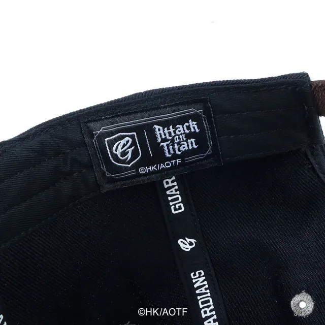 【富邦悍將】進擊的巨人聯名球迷版球帽(黑)