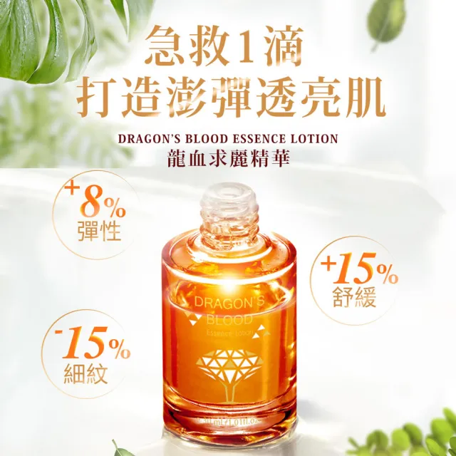 【Jenduoste 珍朵絲特】龍血求麗精華30ml+修護乳80ml+化妝水120ml