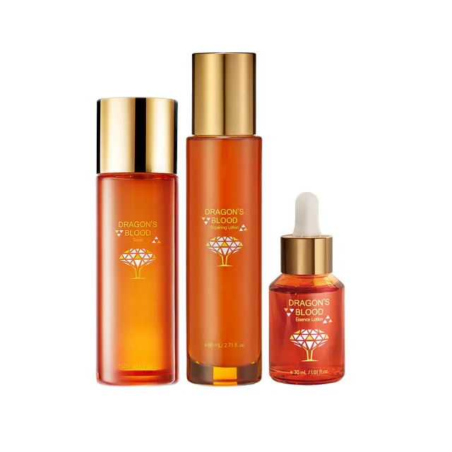 【Jenduoste 珍朵絲特】龍血求麗精華30ml+修護乳80ml+化妝水120ml