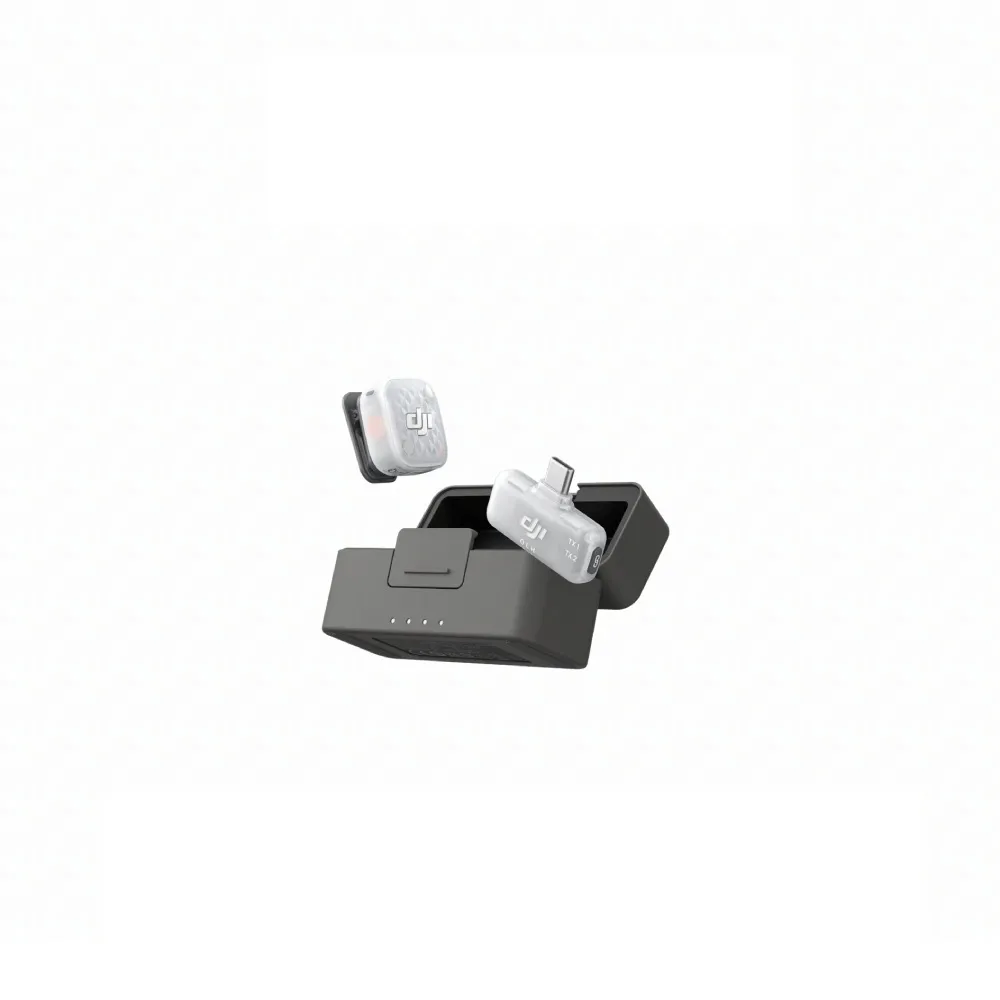 【DJI】DJI MIC MINI 2S無線麥克風(手機版1v1含充電盒) ｜四發一收｜超輕巧(聯強國際貨)