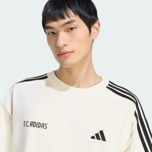 【adidas 愛迪達】運動 休閒 短袖 T恤 男上衣 ST KN SS JSY(KX2823)