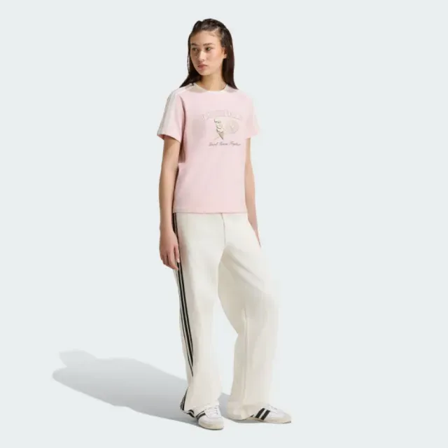 【adidas 愛迪達】運動 休閒 短袖 T恤 女上衣 SPORTS TEE SS W(KX6894)
