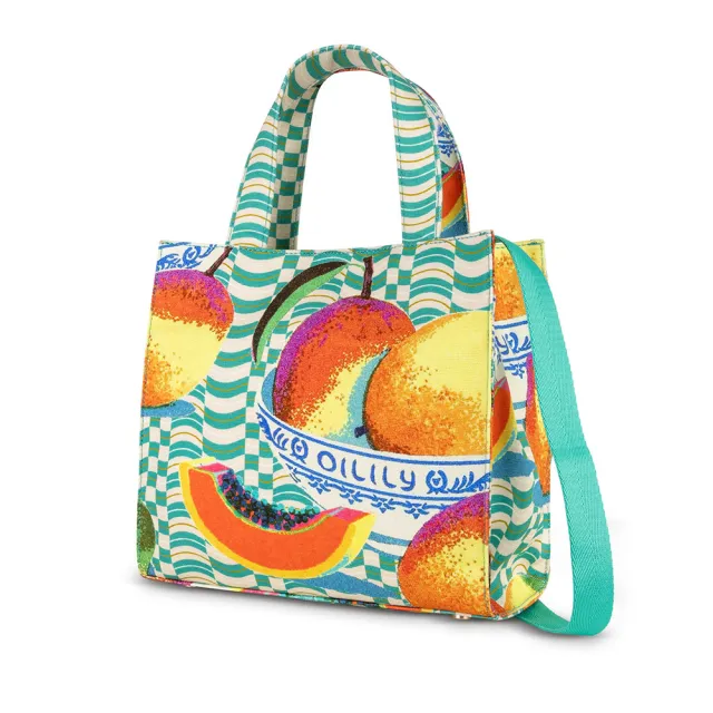 【Oilily】雙11 荷蘭品牌 MEOIL1384 Haroony 手提斜背包 綠色