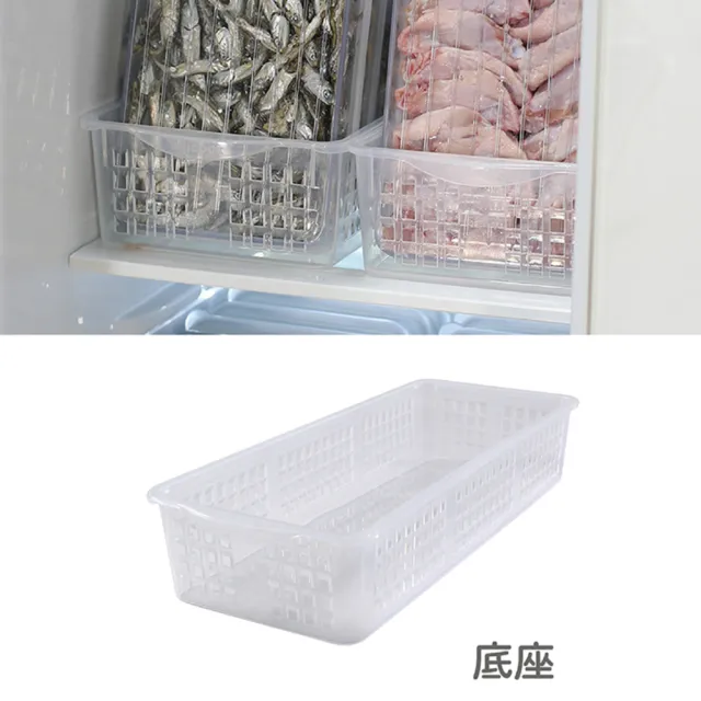 【Silicook】組合S 小型食材9件組 300ml&600ml高 附收納中底座  保鮮盒 冰箱整理盒 密封保鮮盒 廚房收納盒
