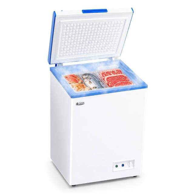 【TAIGA 大河】家電快配★100L低頻省電家用型七段溫控上掀臥式冷凍櫃(CB1165)