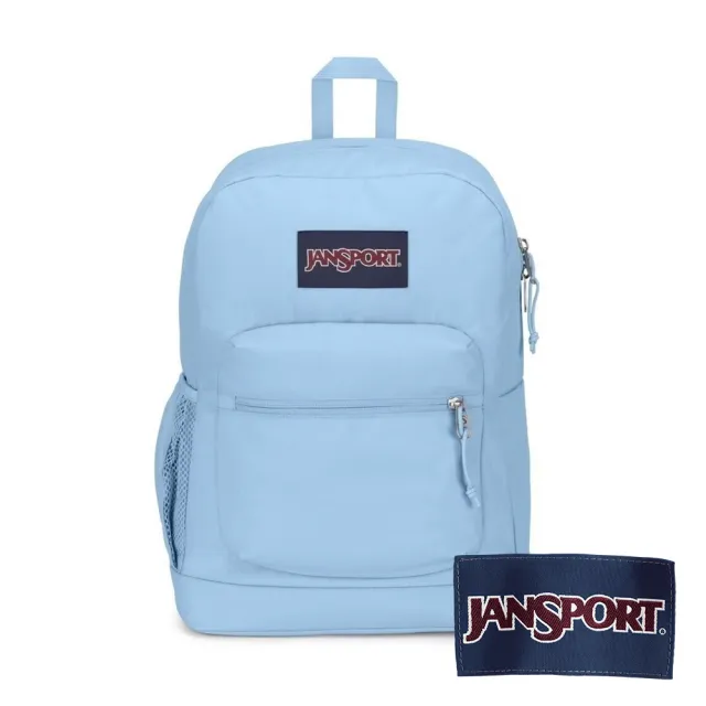 【JANSPORT】CROSS TOWN PLUS後背包 - 粉嫩藍