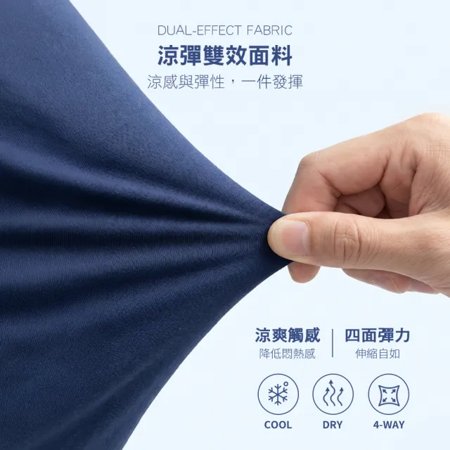 【MarCella 瑪榭】6件組-涼爽透氣速乾抗菌開襟男內褲(四角褲/平口褲/涼感內褲/透氣內褲/開襟內褲)