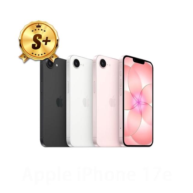 【Apple】mo 認證 S+級福利品 iPhone 17e 256G 6.1吋-100%電池 (原廠配件外盒)