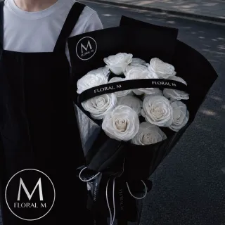 【Floral M】經典的愛大型香水玫瑰花束(情人節花束/告白禮物/求婚花束/鮮花花禮/香水花束/生日花束)