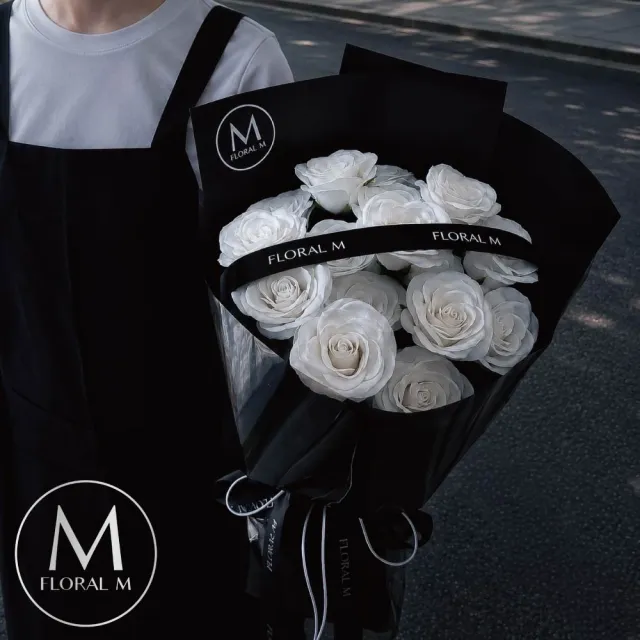 【Floral M】經典的愛大型香水玫瑰花束(情人節花束/告白禮物/求婚花束/鮮花花禮/香水花束/生日花束)