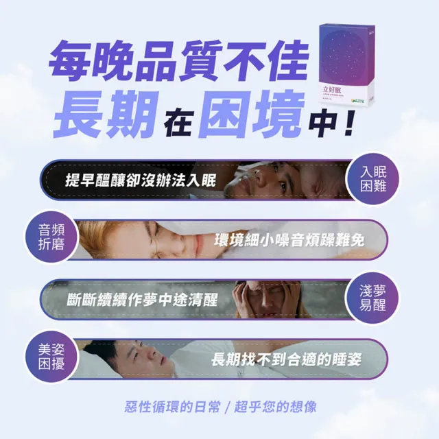 【YM BIOMED 陽明生醫】立好眠 30粒/盒  ( 羅布麻 番紅花 GABA 色胺酸 鈣鎂 舒活入睡)