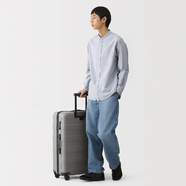 【MUJI 無印良品】四輪硬殼止滑拉桿箱75L(共6色)