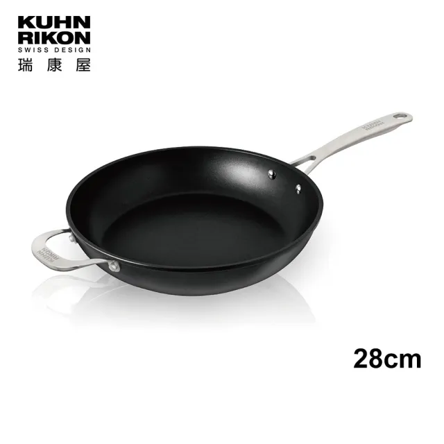 【Kuhn Rikon】鈦合金鍛造不沾鍋28CM(來自瑞士第一品牌)