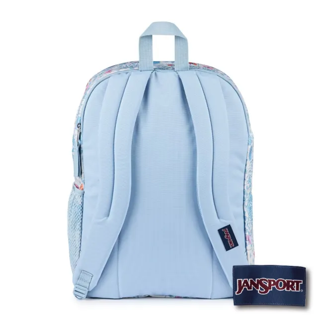 【JANSPORT】雙11 BIG STUDENT 校園系列後背包(輕盈白)