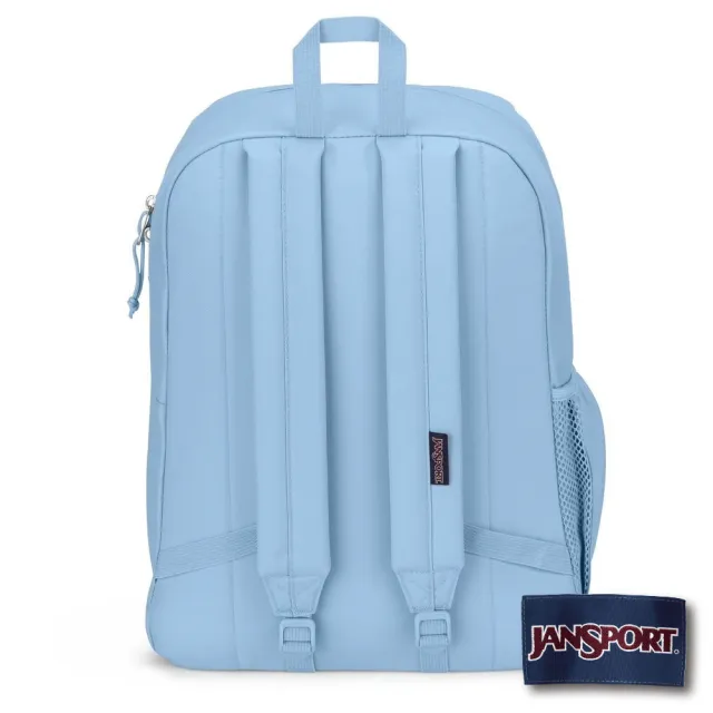 【JANSPORT】雙11 CROSS TOWN PLUS 校園系列後背包(粉嫩藍)