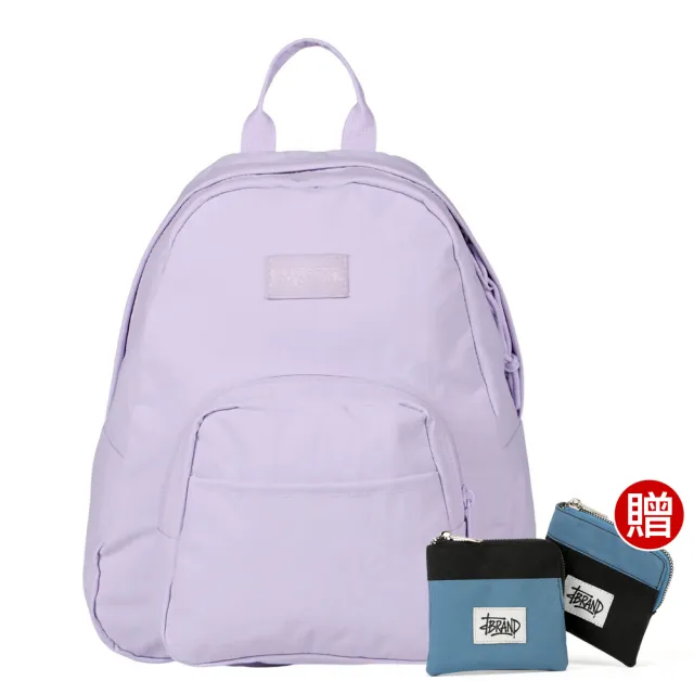 【JANSPORT】雙11 HALF PINT FX 校園系列小款後背包(柔和紫)