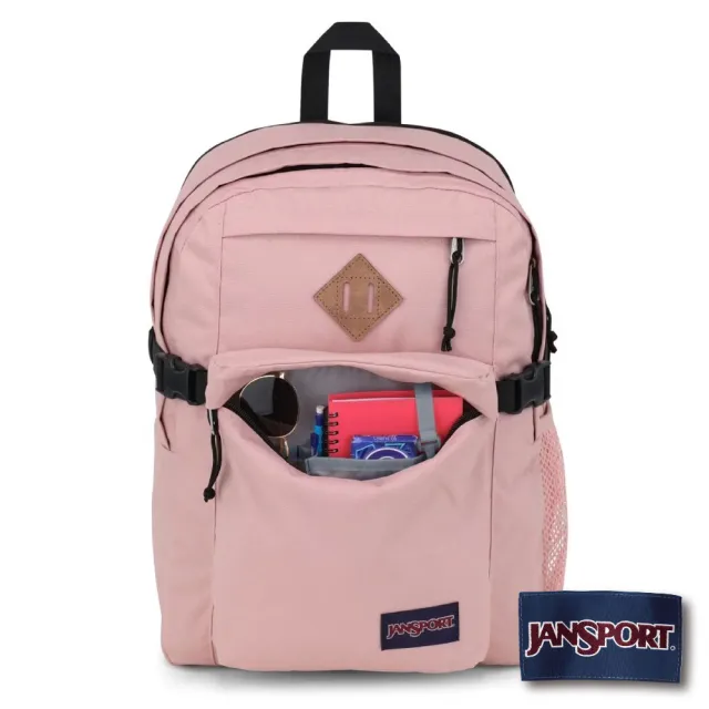 【JANSPORT】雙11 MAIN CAMPUS 校園系列後背包(玫瑰粉)